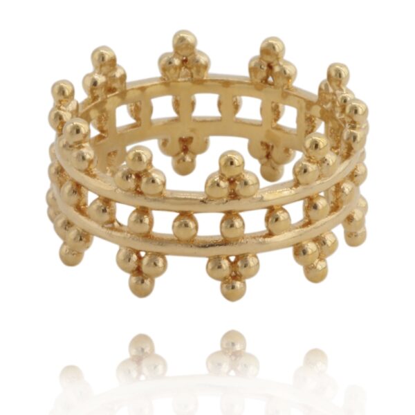 bague calixte plaqué or Dolita-bijoux