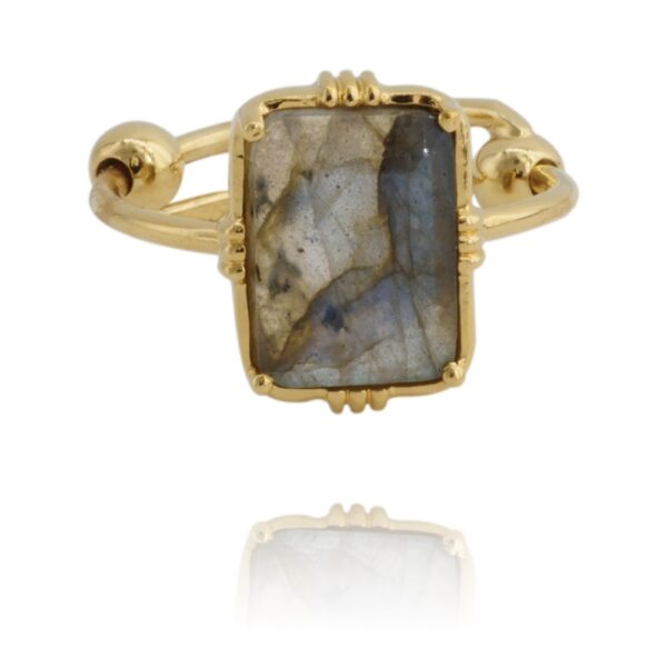 bague femme tendance bijoux made in France labradorite