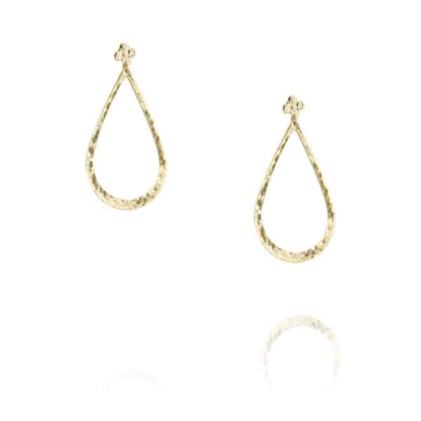 boucles d'oreilles femme dorées Bibi par Gas bijoux chez Dolita-bijoux