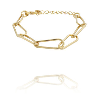 bracelet maille femme dorée marque française bijoux Canyon