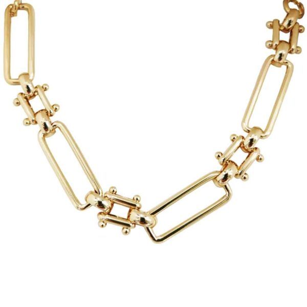 collier femme plaqué or de qualité