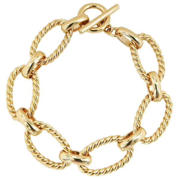 bracelet plaqué or femme