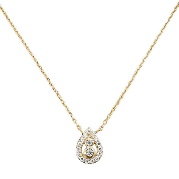 collier femme tendance pendentif brilliant