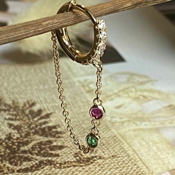 Boucle d'oreille Aïna