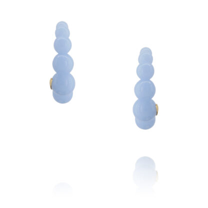 Boucles d'oreilles femme Andy bleu par Gas bijoux chez Dolita-bijoux