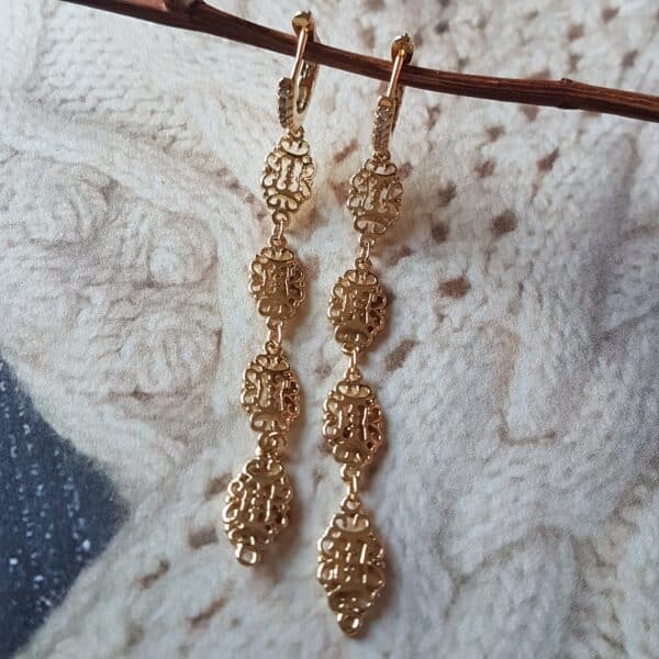 Boucles d'oreilles Irina longues