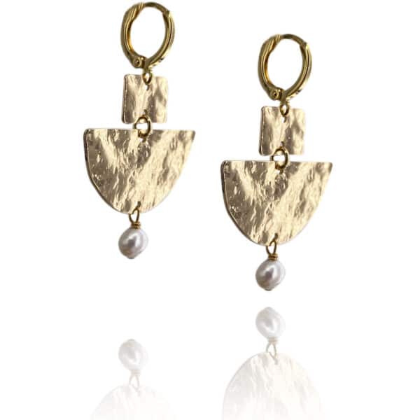 boucles d'oreilles Nina maison soleil