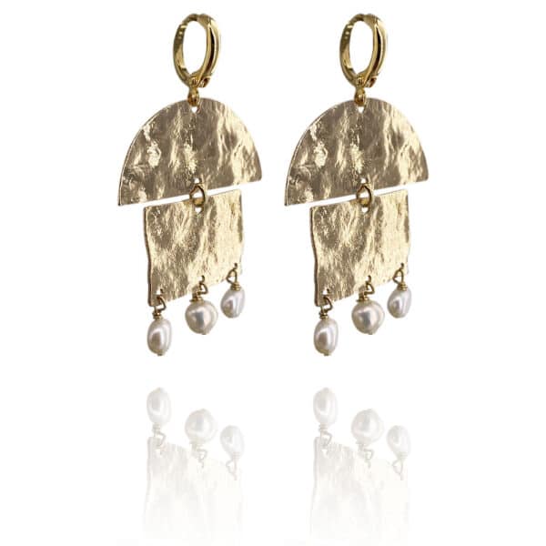 boucles d'oreilles Rita maison soleil