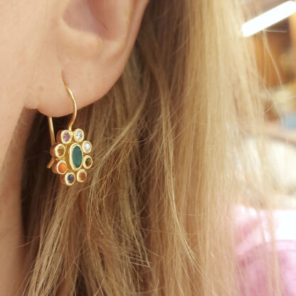 Boucles d'oreilles Katrina par Dorothée Sausset chez Dolita-bijoux