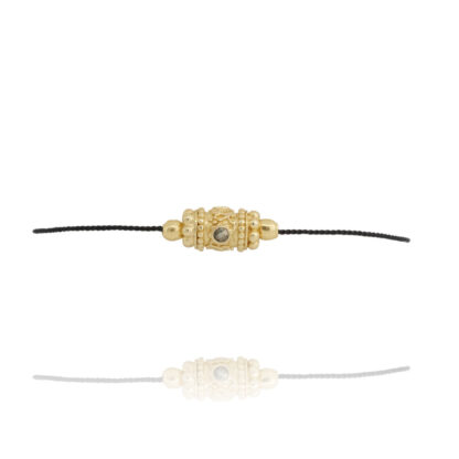 Bracelet Anja pyrite par Dorothée Sausset chez Dolita-bijoux
