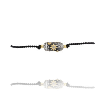 Bracelet Graziella noir par Dorothée Sausset chez Dolita-bijoux