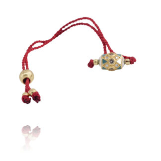 Bracelet bayamo fil rouge par Dorothée Sausset chez Dolita-bijoux