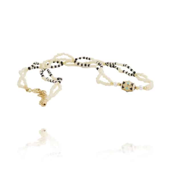 Collier ras du cou Mayanna par Dorothée Sausset chez Dolita-bijoux