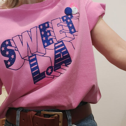tee shirt trucker sweet LA par newtone chez Dolitabis