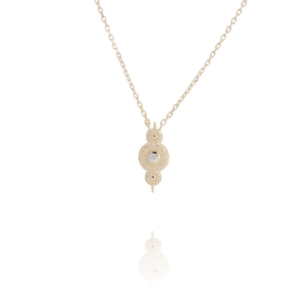 collier femme doré Amena chez Dolita-bijoux