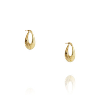 Boucles d'oreilles créoles Gael S par Caroline Najman chez Dolita-bijoux