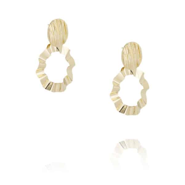 boucles d'oreilles Gala en plaqué or par chic Alors chez Dolita-bijoux