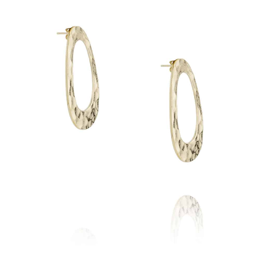 boucles d'oreilles Loko en plaqué or par chic Alors chez Dolita-bijoux