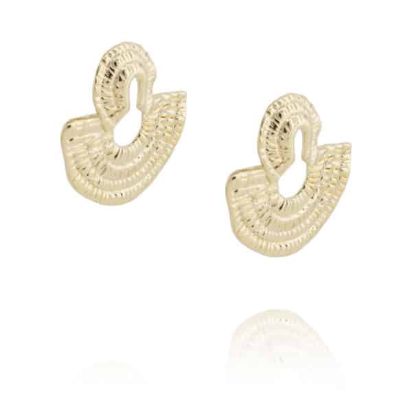 boucles d'oreilles Olympe en plaqué or par chic Alors chez Dolita-bijoux