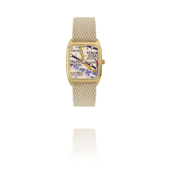 Montre signature Palais royal Beige par Laps chez Dolitabis