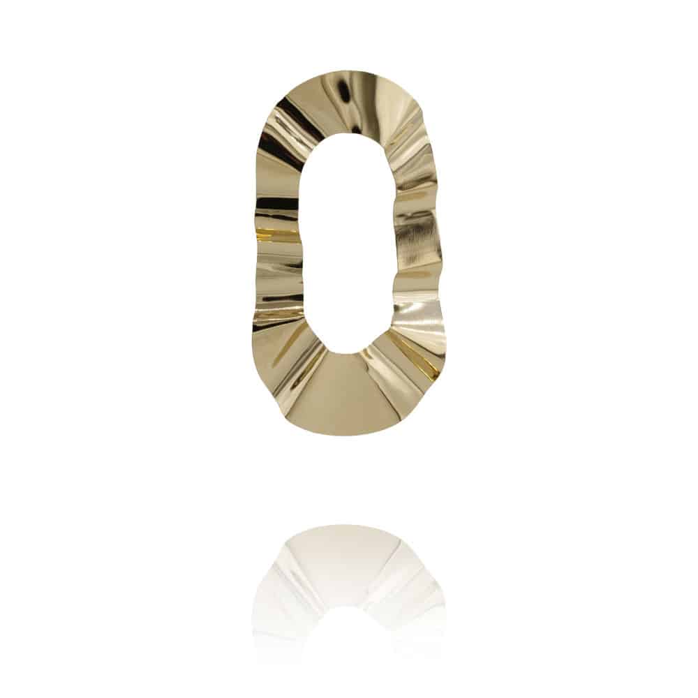 boucles d'oreilles Sue Ellen en plaqué or par chic Alors chez Dolita-bijoux