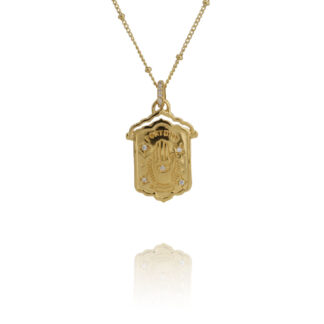 collier femme dorée tendance fortune par Leticia pont chez Dolita-bijoux