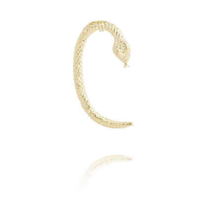 Boucle d'oreille serpent strass amovibles par Petite madame chez Dolita-bijoux