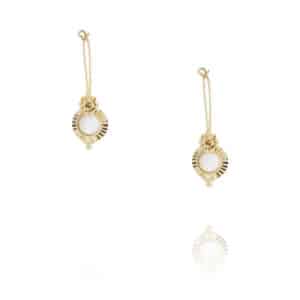 Boucles d'oreilles Haumea en nacre par Petite Madame chez Dolita-bijoux