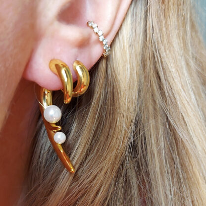 Boucles d'oreilles par Caroline Najman chez Dolita-bijoux