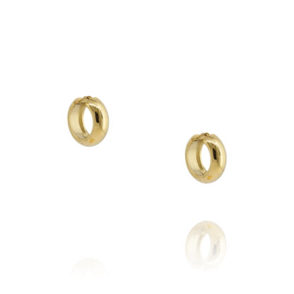 Boucles d'oreilles créoles dorée mini hoops Gisèle par Caroline Nadjman chez Dolita-bijoux