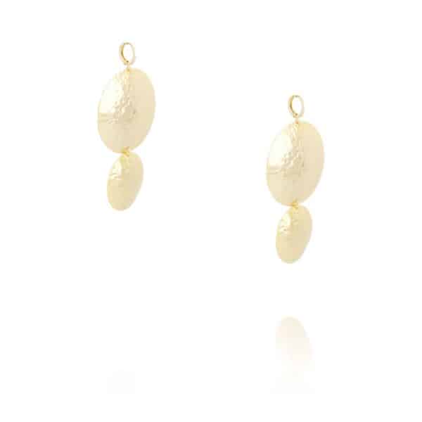 boucles d'oreilles Dolly dorées par maison soleil chez Dolita-bijoux