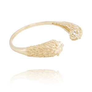 Bracelet lion doré par Taly chez Dolita-bijoux