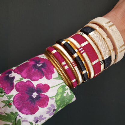 bracelet tissé réglable par Guanabana chez Dolita-bijoux