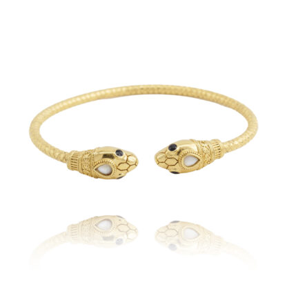 bracelet jonc sissi en nacre par La2L chez Dolita-bijoux