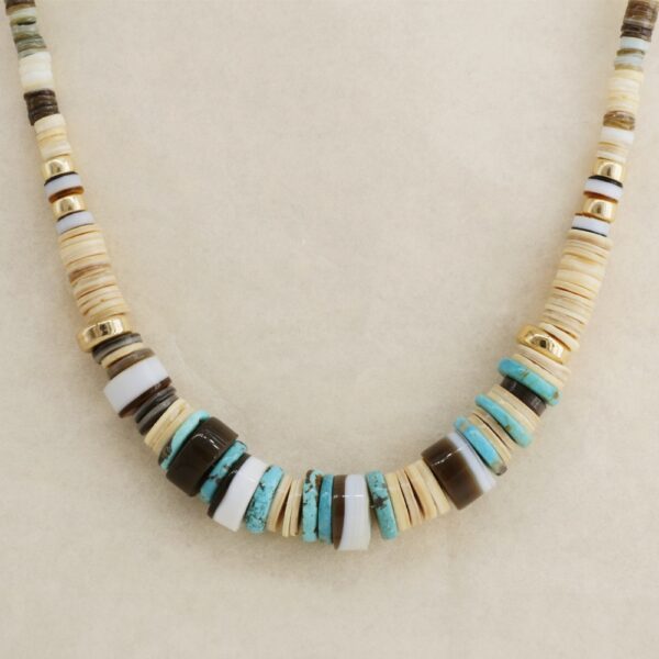 Collier femme turquoise par Gachon Pothier chez Dolita-bijoux