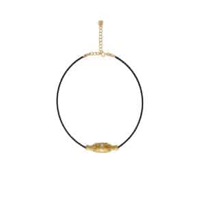 Collier ras du cou rachis topaz par Dorothée Sausset chez Dolita-bijoux