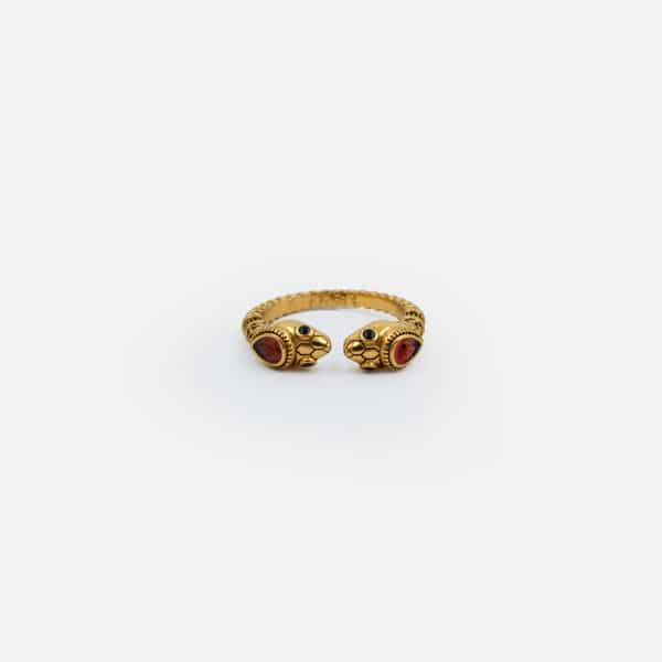 Bague Sissi double tête - La2L