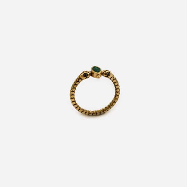 Bague Sissi navette Serpentine - La2L